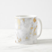 Mug Pierre de marbre doré classique (Devant droit)