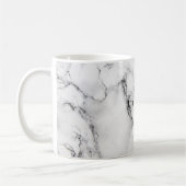 Mug Pierre De Marbre En Gris Blanc Et Noir (Gauche)