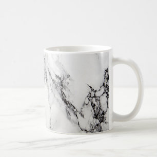 Mug Pierre De Marbre En Gris Blanc Et Noir