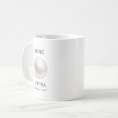 Mug Pierre de naissance de juin Nom d'anniversaire Per (Devant gauche)