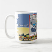 Mug Pierre Feuille Ciseaux | Jeu de mots littéral clas (Gauche)