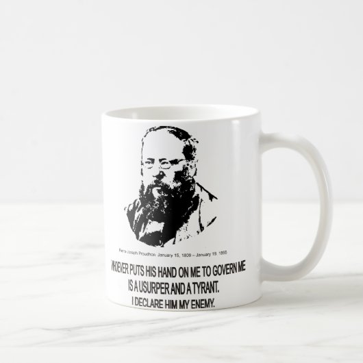 Mug Pierre-Joseph Proudhon (Droite)