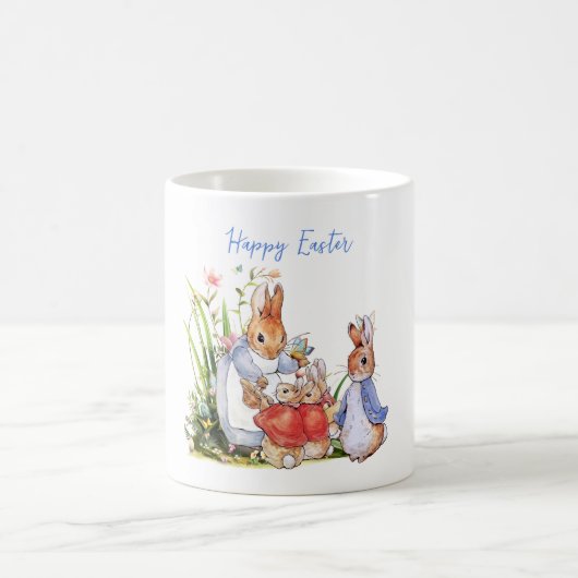 Mug Pierre le lapin Joséphine lapin Joyeux Pâques (Centre)