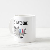 Mug Pierre le requin : C'est Jawesome (tasse de (Devant gauche)