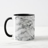Mug Pierre Marbre blanc branchée (Gauche)