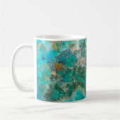 Mug Pierre minérale bleu Chrysocolla (Gauche)