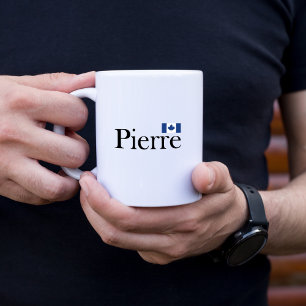 Mug Pierre Poilievre avec drapeau officiel du Canada