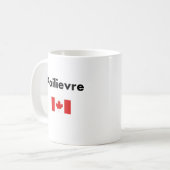 Mug Pierre Poilievre Canada Drapeau canadien Couleur c (Devant gauche)