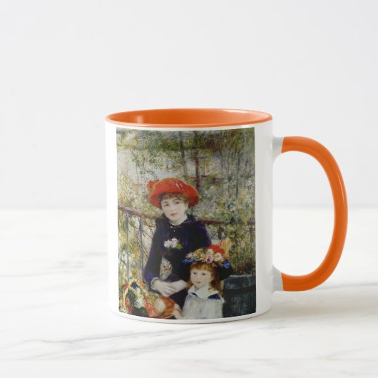 Mug Pierre Renoir| Deux Soeurs, ou sur la terrasse (Droite)