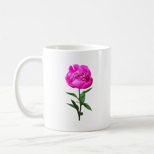 Mug Pierre rose foncé (Gauche)