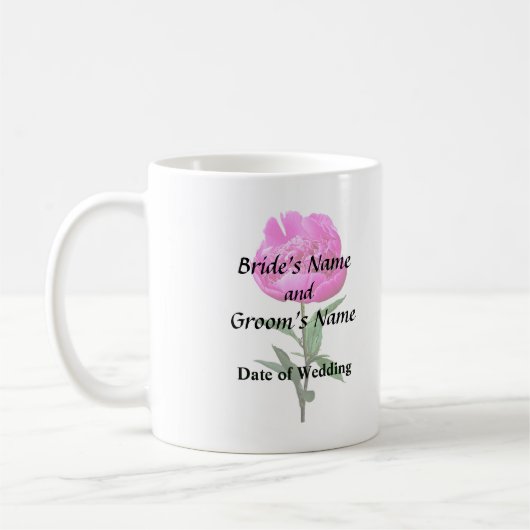 Mug Pierre rose foncé (Gauche)