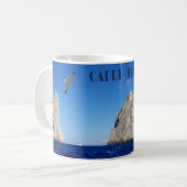 Mug Pierres de Faraglioni, île de Capri - Naples - Ita (Devant gauche)