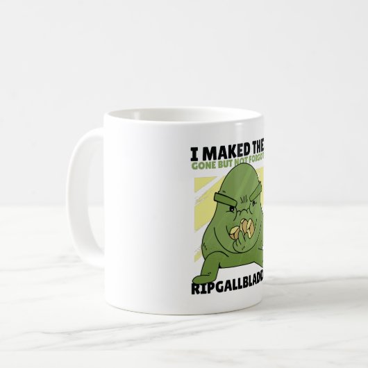 Mug Pierres de vésicule (Devant gauche)