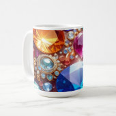 Mug Pierres et bijoux colorés (Devant gauche)
