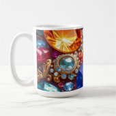Mug Pierres et bijoux colorés (Gauche)