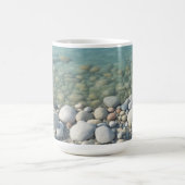 Mug Pierres Plage Belle Nature Mer Galets Rive (Centre)