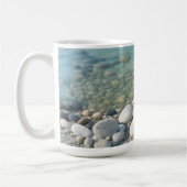 Mug Pierres Plage Belle Nature Mer Galets Rive (Gauche)