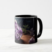 Mug Pierres précieuses améthyste bijoux oiseau (Devant droit)