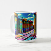 Mug Pierres psychédéliques (Devant gauche)