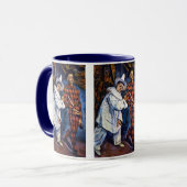Mug Pierrot et Arlequin, Mardi Gras par Paul Cezanne (Devant gauche)