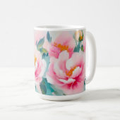 Mug Pies éthérées roses (Devant droit)