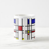 Mug Piet Mondriaan, "Composition" (Centre)