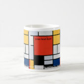Mug Piet Mondrian Abstrait (Centre)