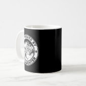 Mug Piétiné par ma fille Drôle de ski _8 (Devant gauche)