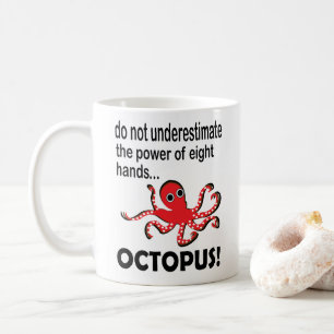 Mug Pieuvre Animal Marin Drôle Pieuvre