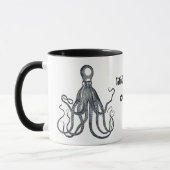 Mug Pieuvre bizarre personnalisée (Gauche)