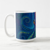 Mug Pieuvre bleue Trippée (Gauche)