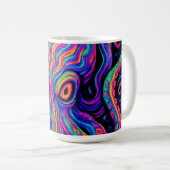Mug Pieuvre colorée Trippée (Devant droit)