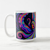 Mug Pieuvre colorée Trippée (Gauche)
