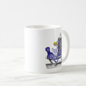 Mug Pieuvre dans le bain 2 (Devant droit)