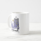 Mug Pieuvre dans le bain 2 (Devant gauche)