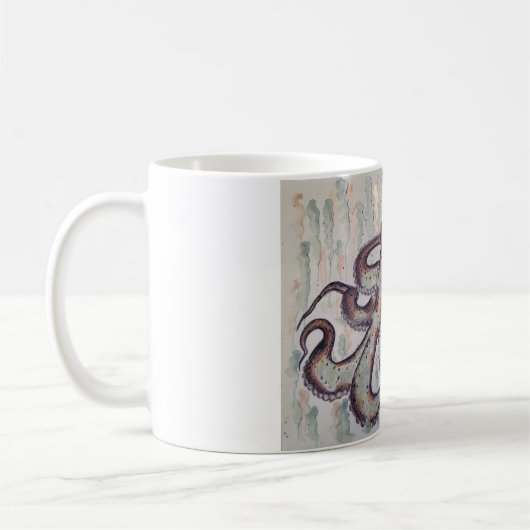 Mug Pieuvre fantaisiste (Gauche)