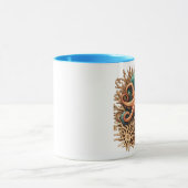 Mug Pieuvre jouant de la batterie dans l'océan (Centre)