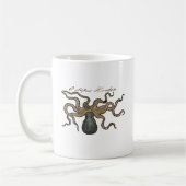 Mug Pieuvre Kraken Antique Faune Marine Côtière (Gauche)