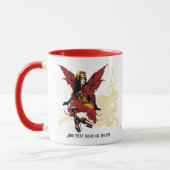 Mug Pieuvre rouge à vapeur (Gauche)