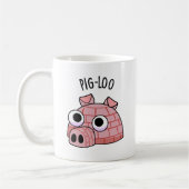 Mug Pig-loo Drôle de Pun Igloo (Gauche)