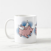 Mug Pig volant (Gauche)