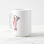 Mug Pig with coffee pot (Devant gauche)