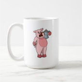 Mug Pig with coffee pot (Gauche)