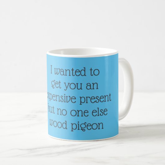 Mug Pigeon (Devant droit)