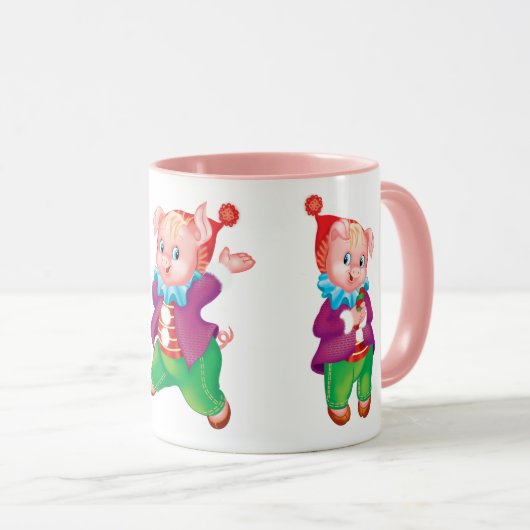 Mug pigeon (Devant droit)