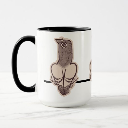 Mug Pigeon (Gauche)