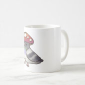 Mug Pigeon champignon (Devant droit)