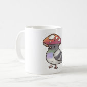 Mug Pigeon champignon (Devant gauche)