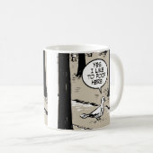 Mug Pigeon de fille de pain d'épice (Devant droit)