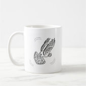 Mug Pigeon de rouleau dans l'action (Gauche)